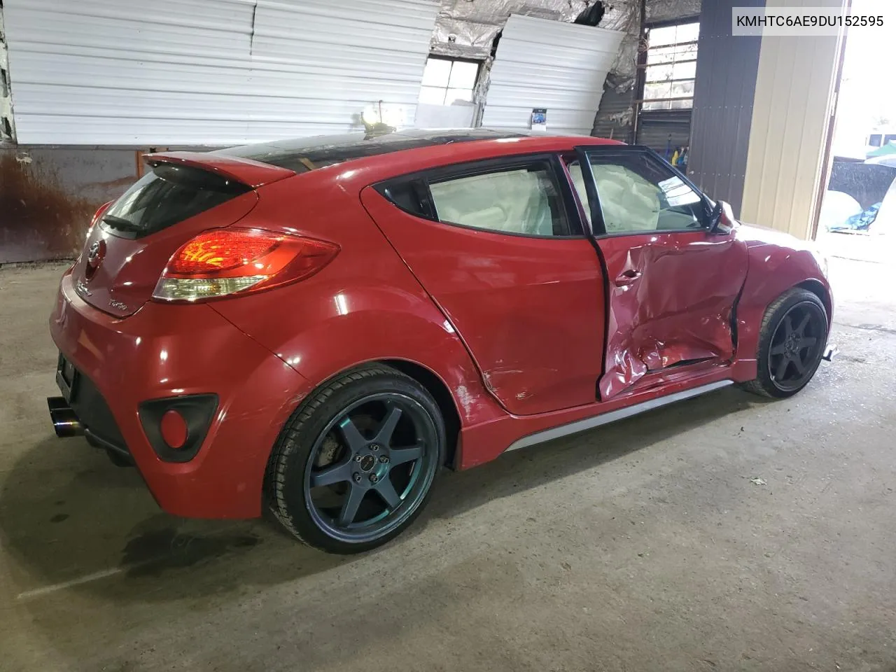 KMHTC6AE9DU152595 2013 Hyundai Veloster Turbo