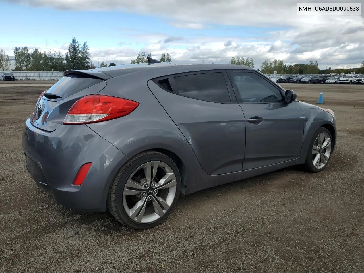 2013 Hyundai Veloster VIN: KMHTC6AD6DU090533 Lot: 74840004