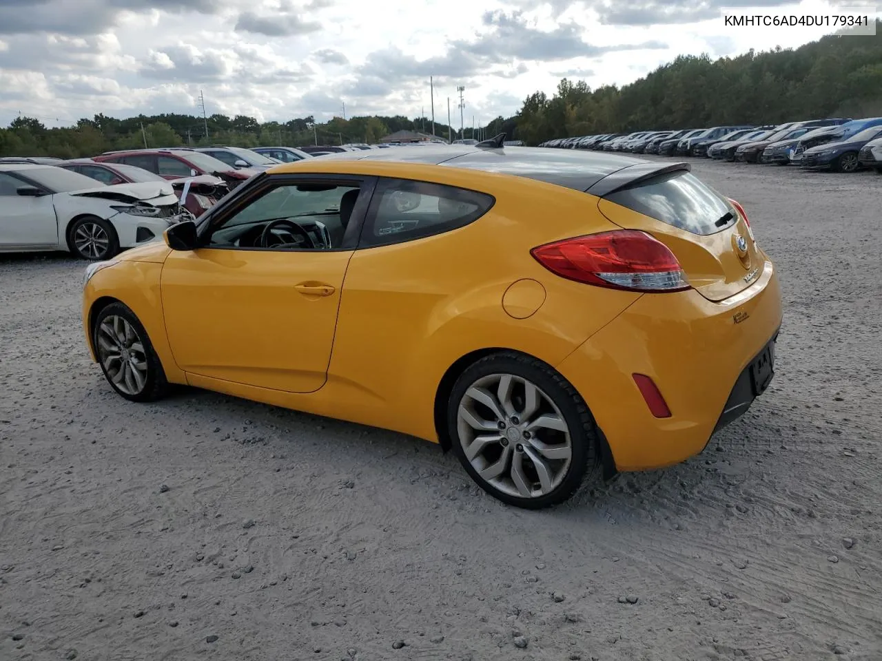 2013 Hyundai Veloster VIN: KMHTC6AD4DU179341 Lot: 74897134