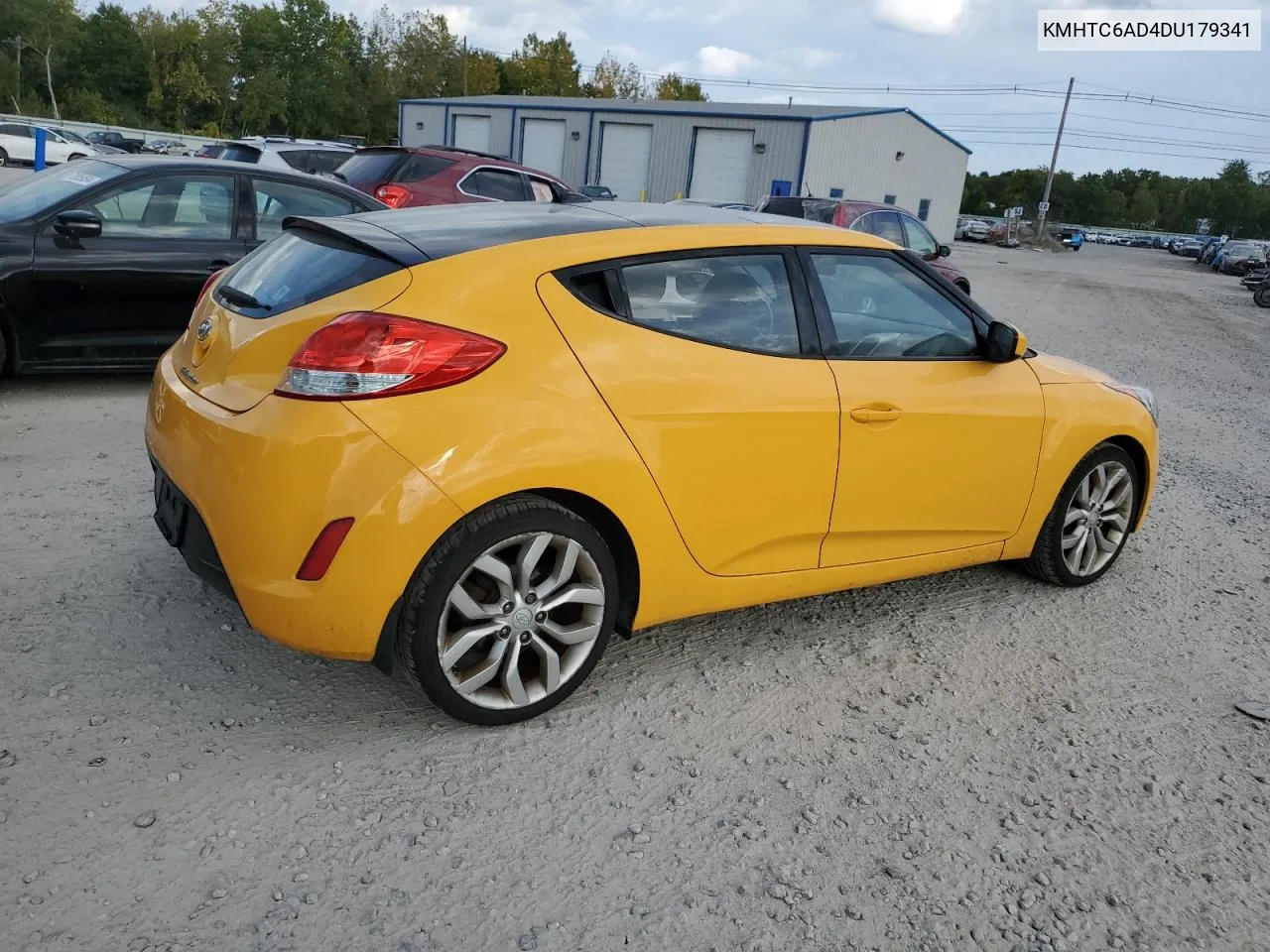 2013 Hyundai Veloster VIN: KMHTC6AD4DU179341 Lot: 74897134