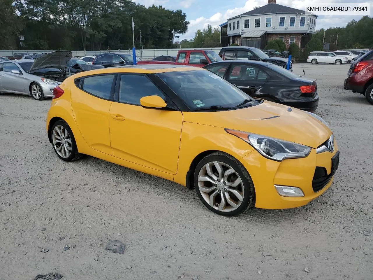 2013 Hyundai Veloster VIN: KMHTC6AD4DU179341 Lot: 74897134