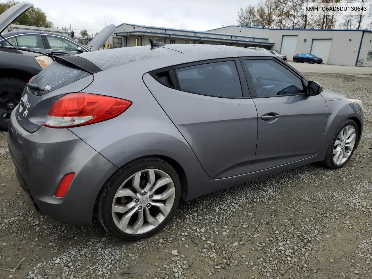 2013 Hyundai Veloster VIN: KMHTC6AD6DU130643 Lot: 75777304