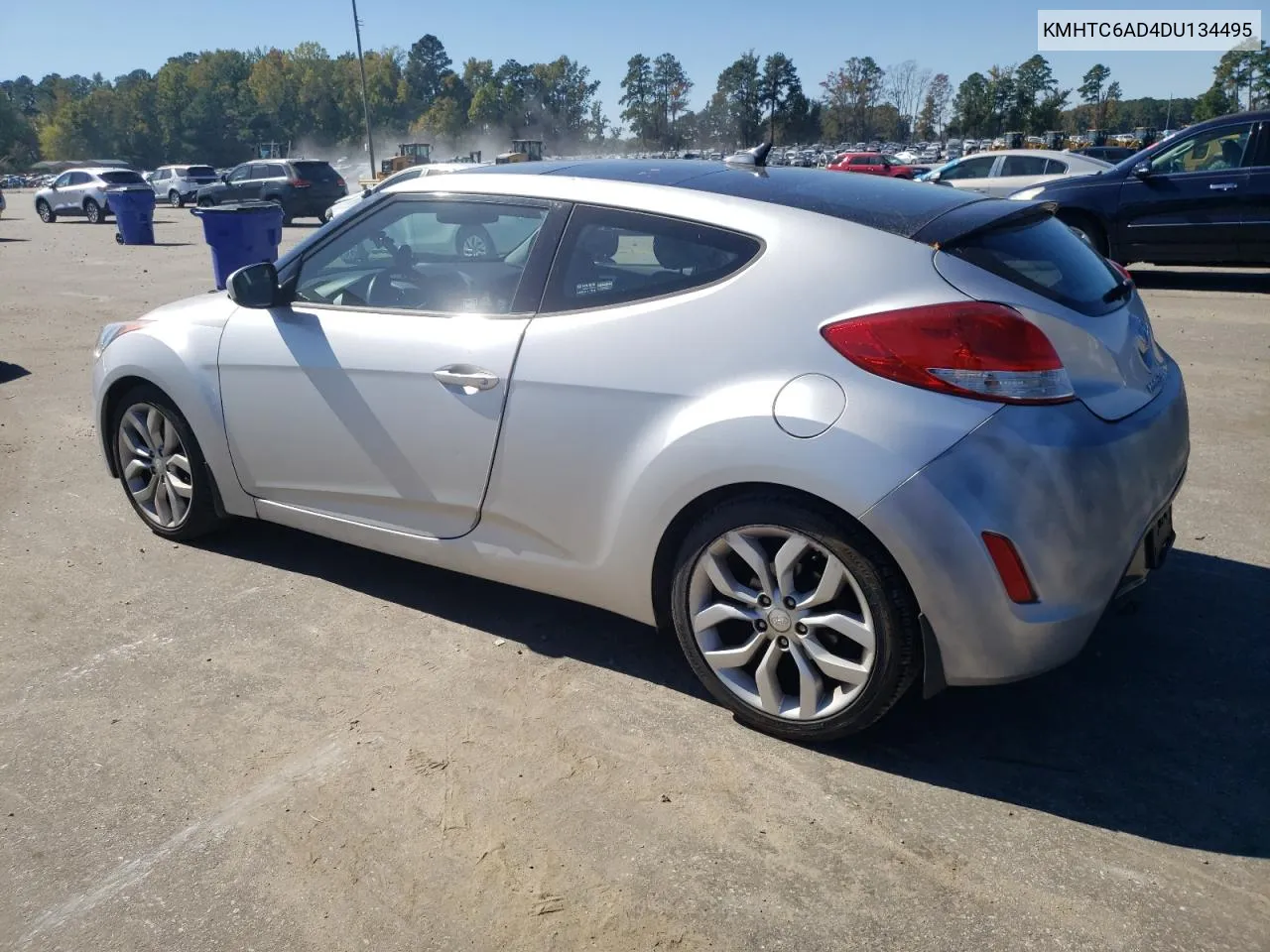 2013 Hyundai Veloster VIN: KMHTC6AD4DU134495 Lot: 75985954