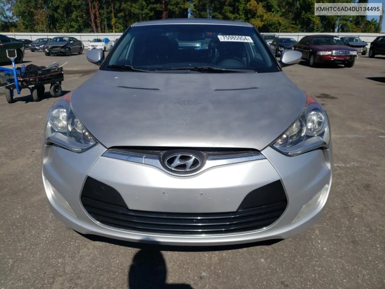 2013 Hyundai Veloster VIN: KMHTC6AD4DU134495 Lot: 75985954