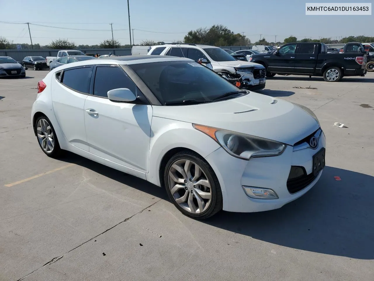 2013 Hyundai Veloster VIN: KMHTC6AD1DU163453 Lot: 76356024