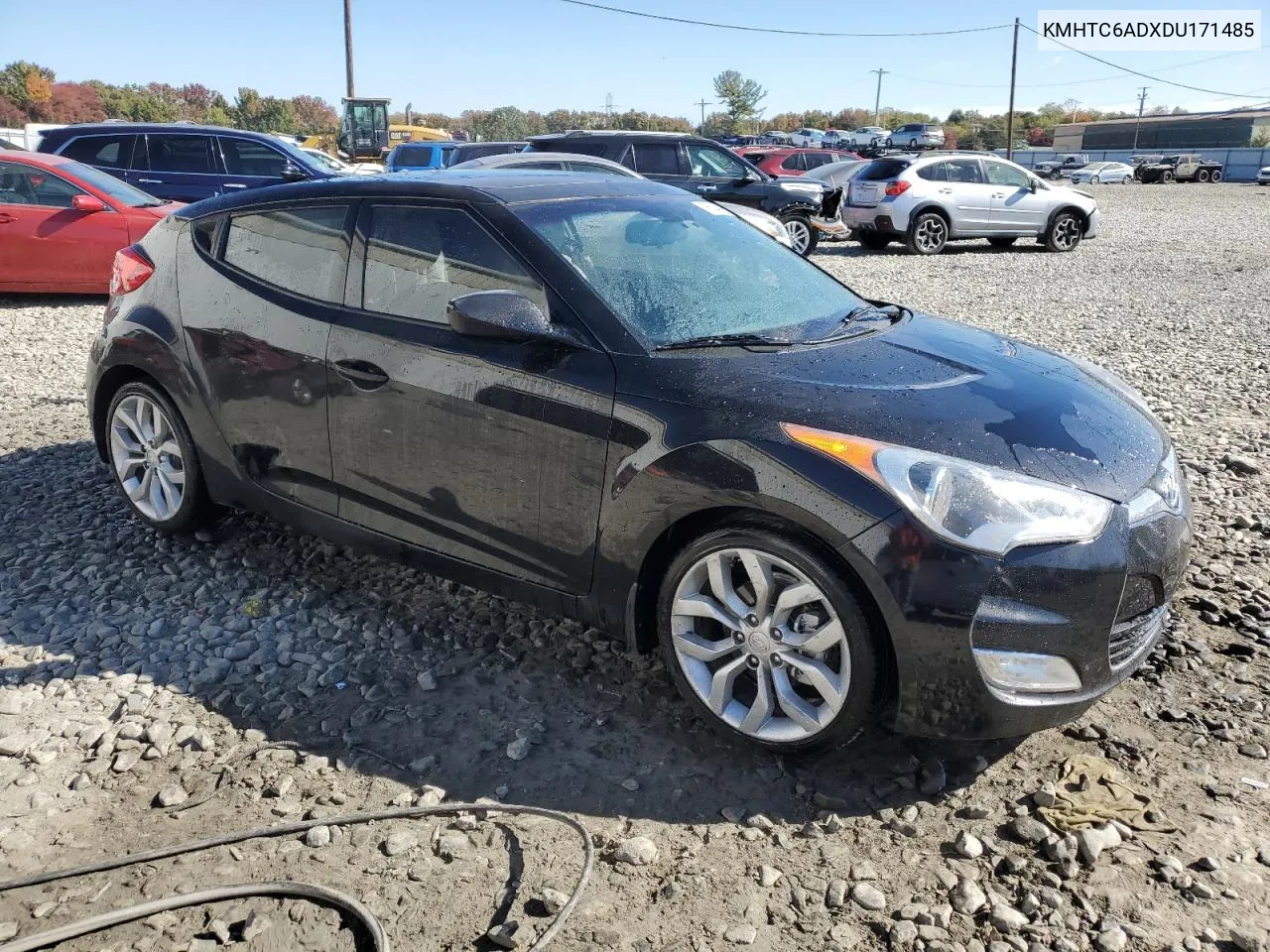 2013 Hyundai Veloster VIN: KMHTC6ADXDU171485 Lot: 76524434