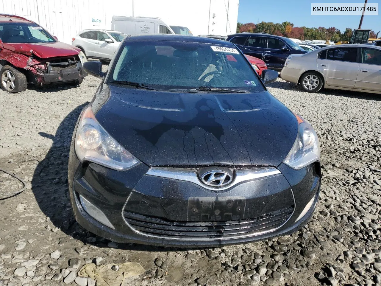 2013 Hyundai Veloster VIN: KMHTC6ADXDU171485 Lot: 76524434