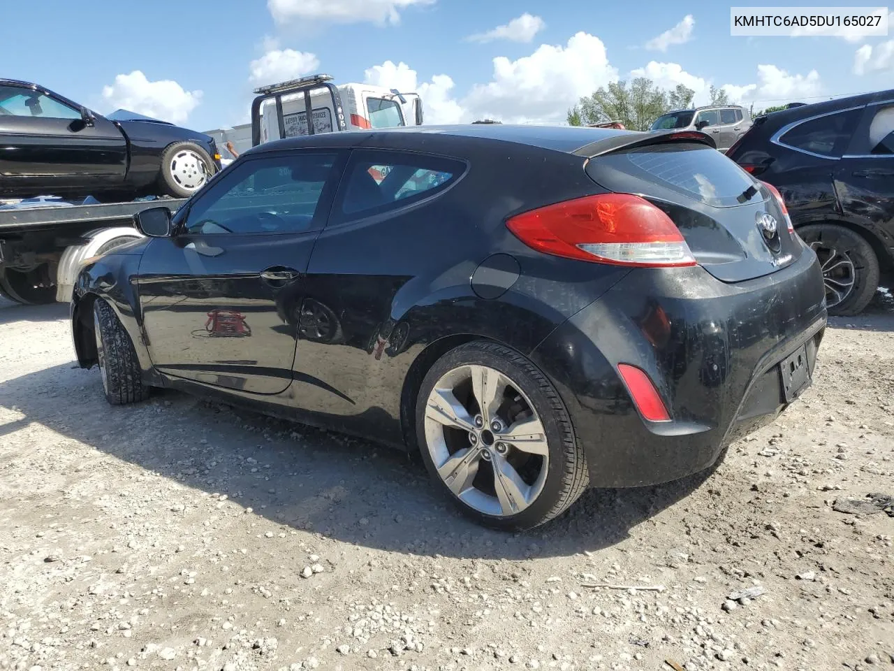 2013 Hyundai Veloster VIN: KMHTC6AD5DU165027 Lot: 76554534