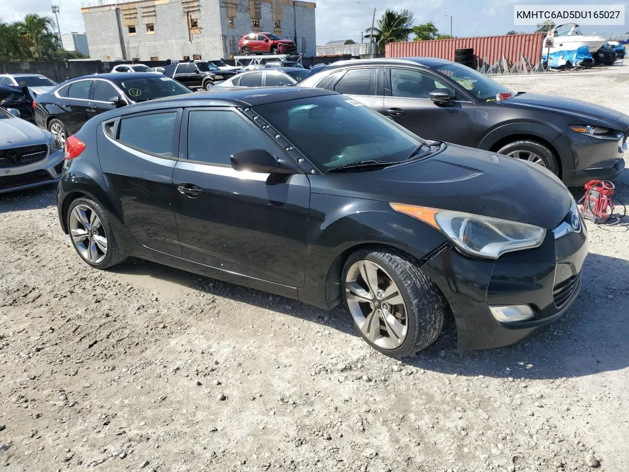 2013 Hyundai Veloster VIN: KMHTC6AD5DU165027 Lot: 76554534