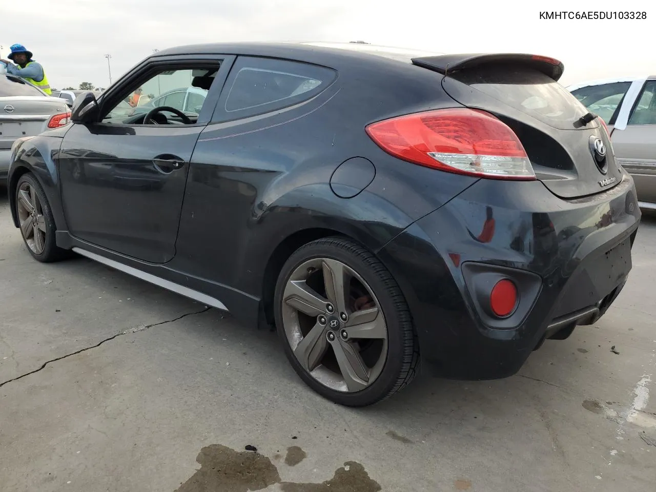 KMHTC6AE5DU103328 2013 Hyundai Veloster Turbo