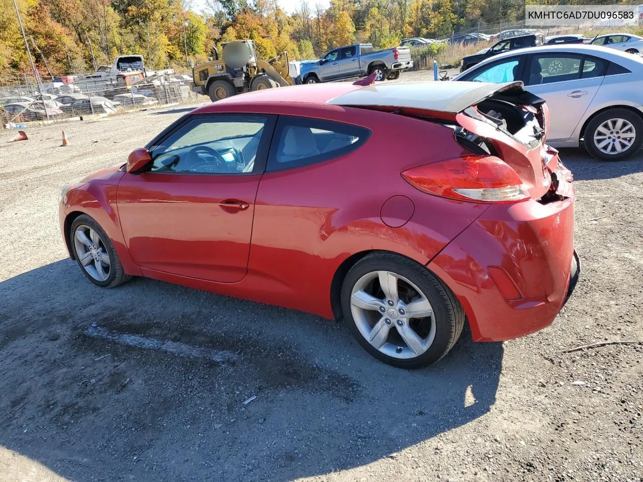 2013 Hyundai Veloster VIN: KMHTC6AD7DU096583 Lot: 77588864