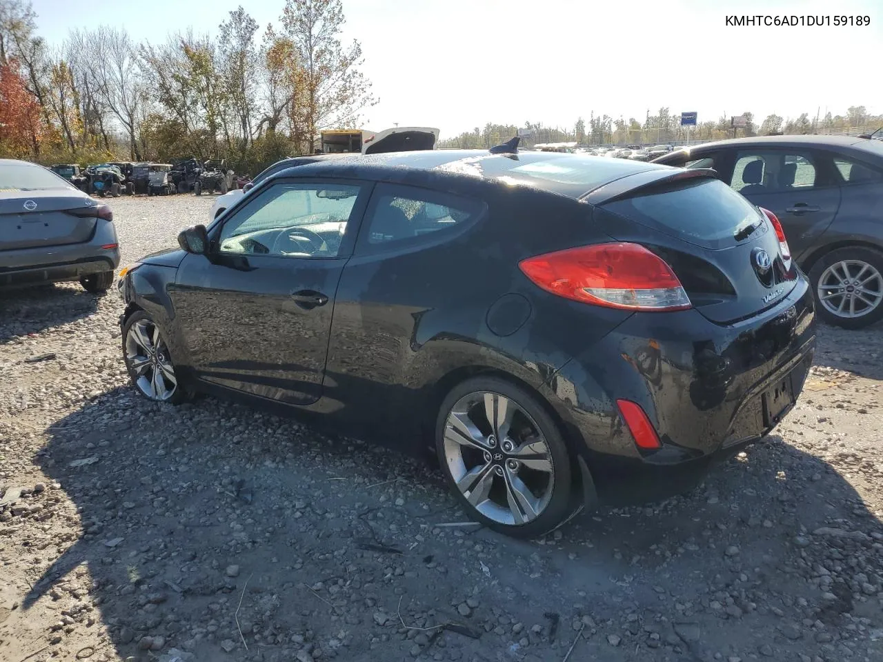 2013 Hyundai Veloster VIN: KMHTC6AD1DU159189 Lot: 78219574