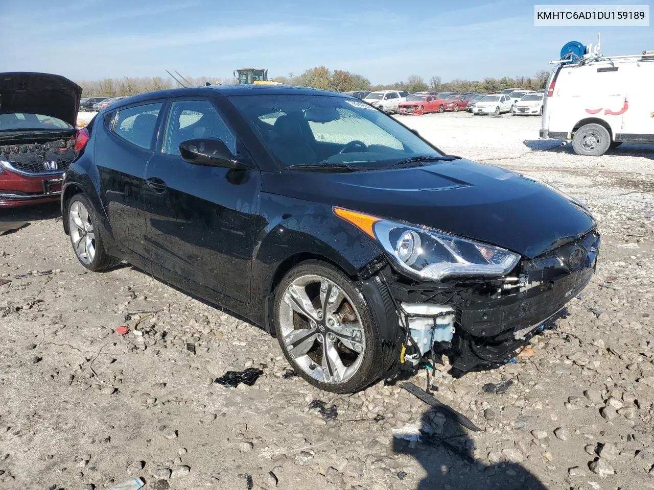 2013 Hyundai Veloster VIN: KMHTC6AD1DU159189 Lot: 78219574