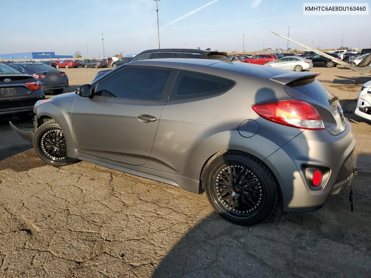 2013 Hyundai Veloster Turbo VIN: KMHTC6AE8DU163460 Lot: 78432854