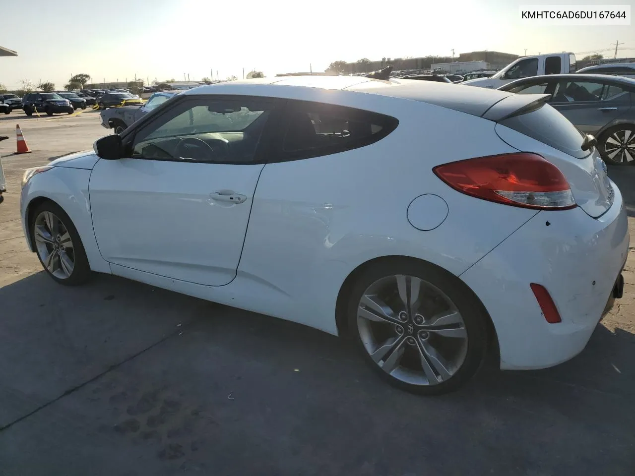 2013 Hyundai Veloster VIN: KMHTC6AD6DU167644 Lot: 78494714