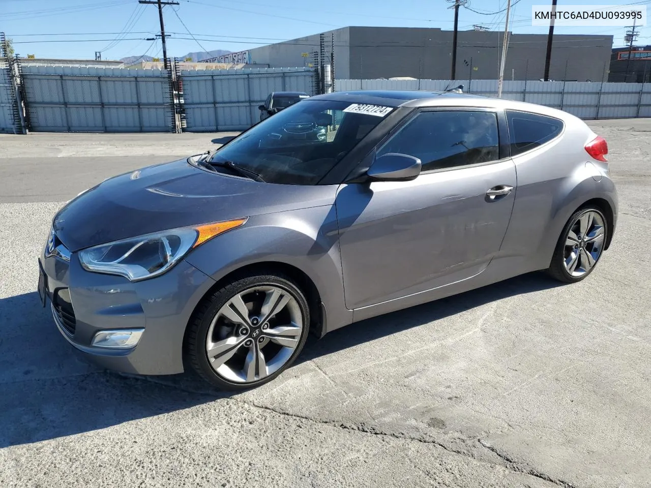 2013 Hyundai Veloster VIN: KMHTC6AD4DU093995 Lot: 79312724