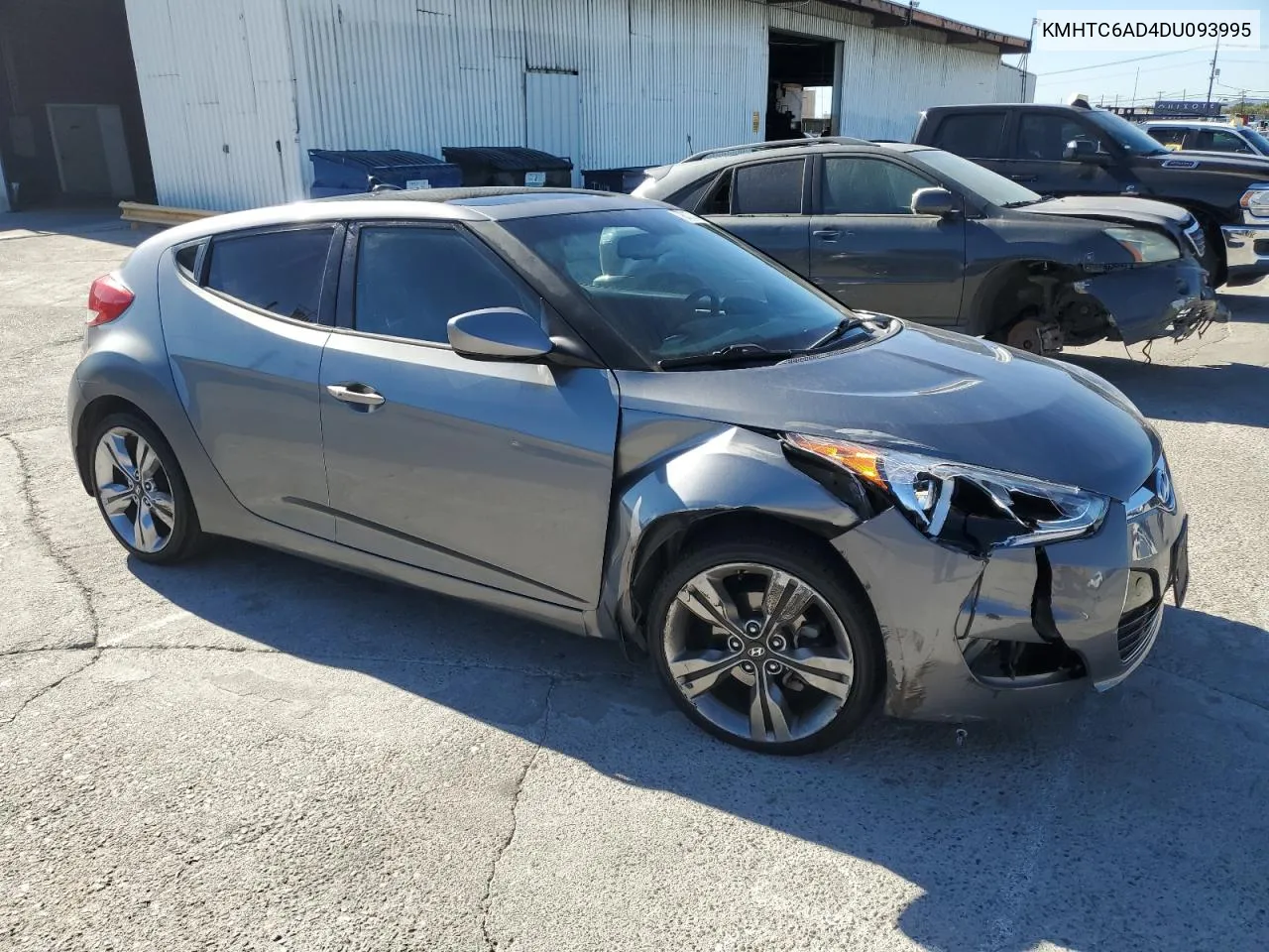 2013 Hyundai Veloster VIN: KMHTC6AD4DU093995 Lot: 79312724