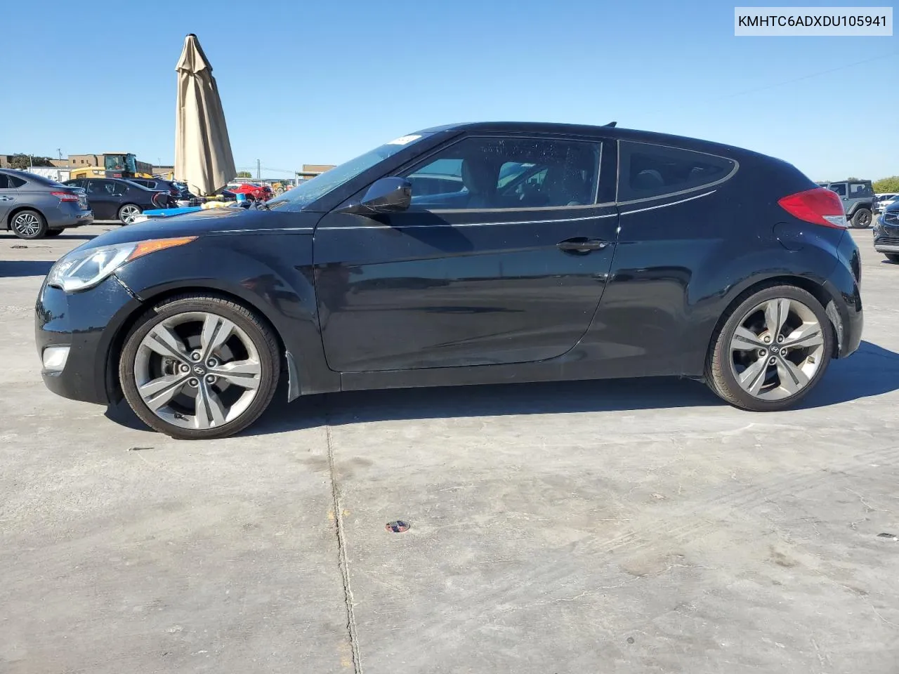 2013 Hyundai Veloster VIN: KMHTC6ADXDU105941 Lot: 79484614