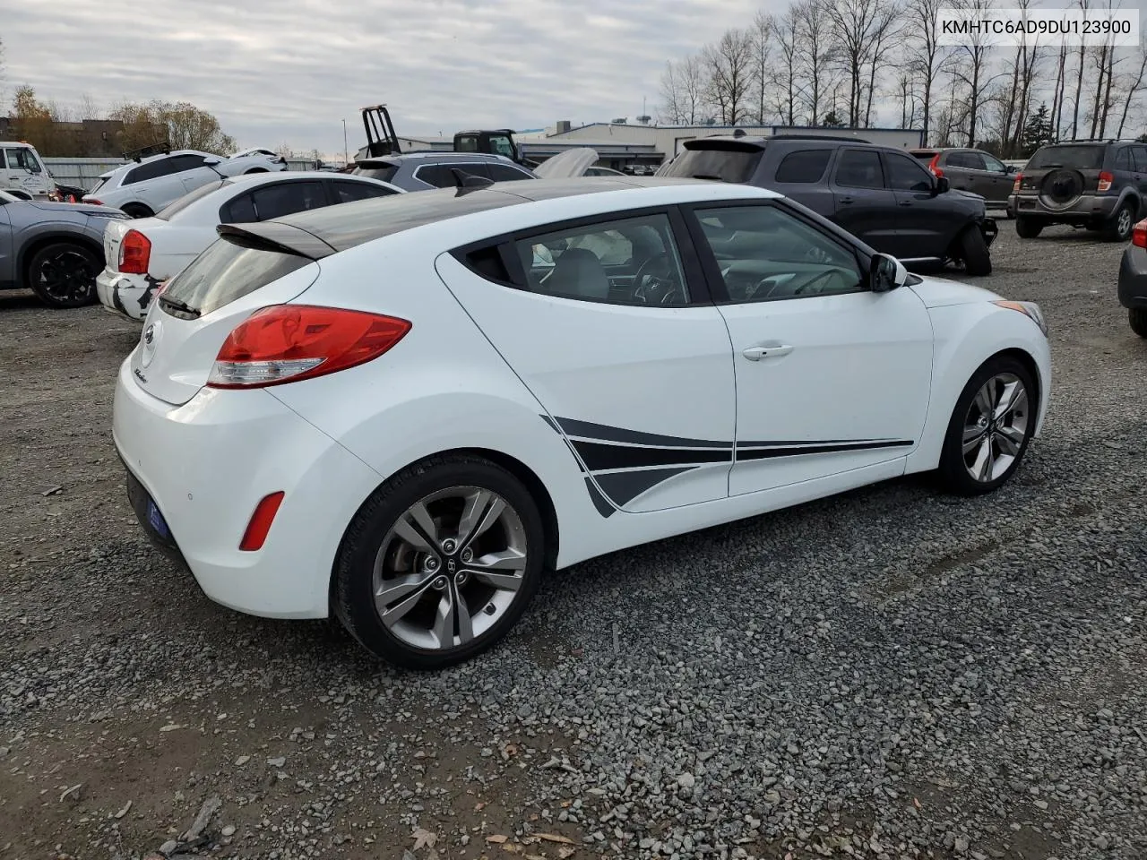 2013 Hyundai Veloster VIN: KMHTC6AD9DU123900 Lot: 79906394