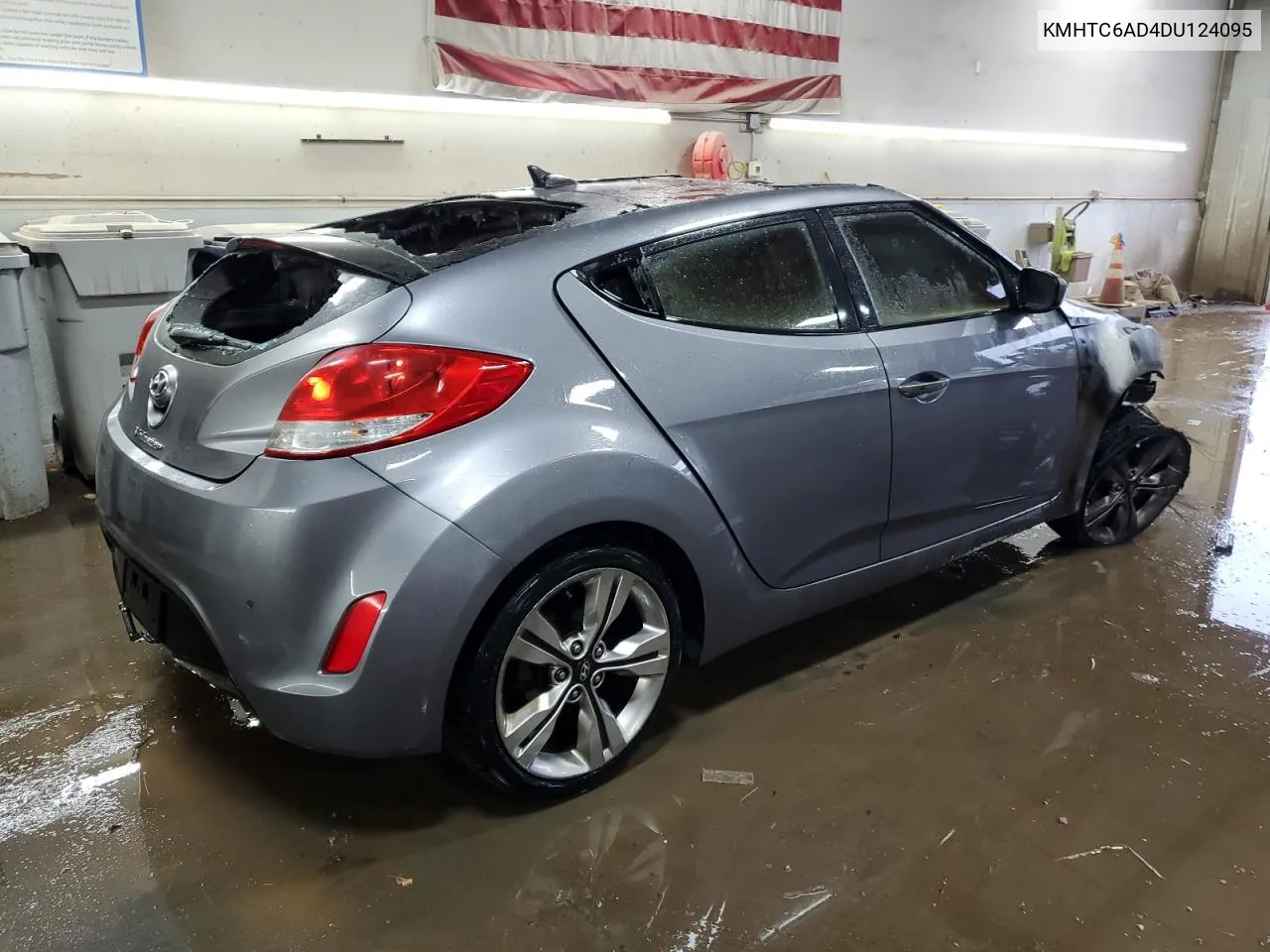 2013 Hyundai Veloster VIN: KMHTC6AD4DU124095 Lot: 81744313