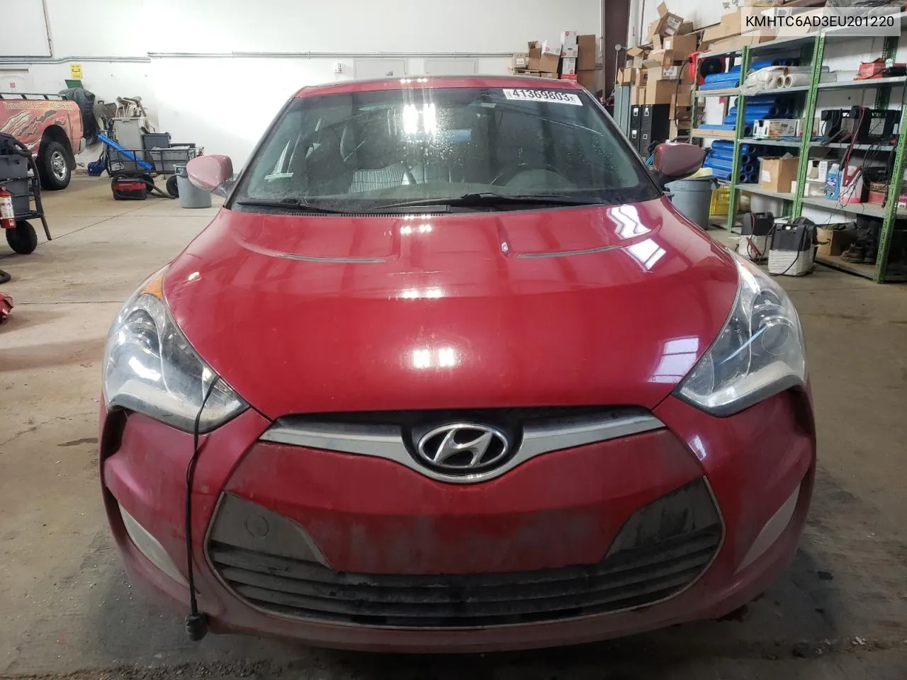 2014 Hyundai Veloster VIN: KMHTC6AD3EU201220 Lot: 41369803