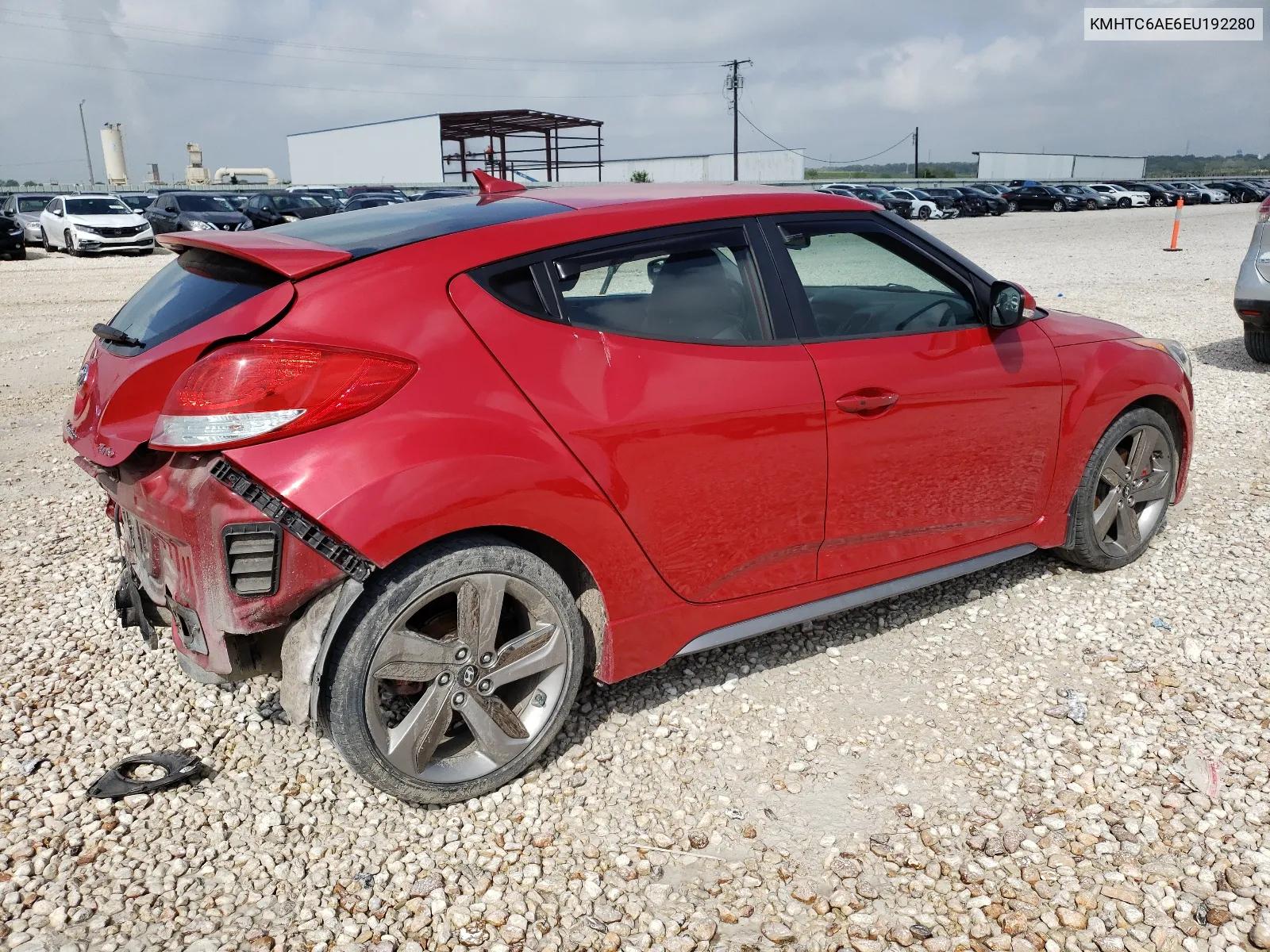 KMHTC6AE6EU192280 2014 Hyundai Veloster Turbo