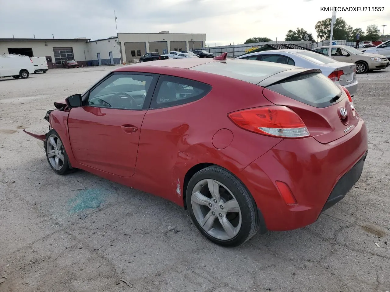 KMHTC6ADXEU215552 2014 Hyundai Veloster