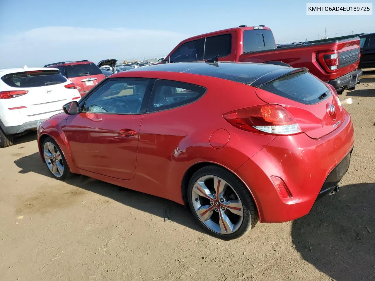 KMHTC6AD4EU189725 2014 Hyundai Veloster