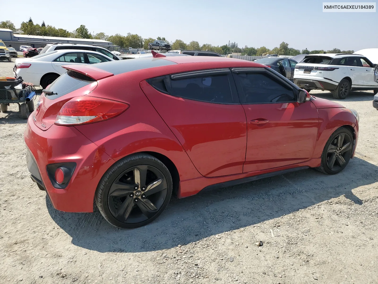 KMHTC6AEXEU184389 2014 Hyundai Veloster Turbo