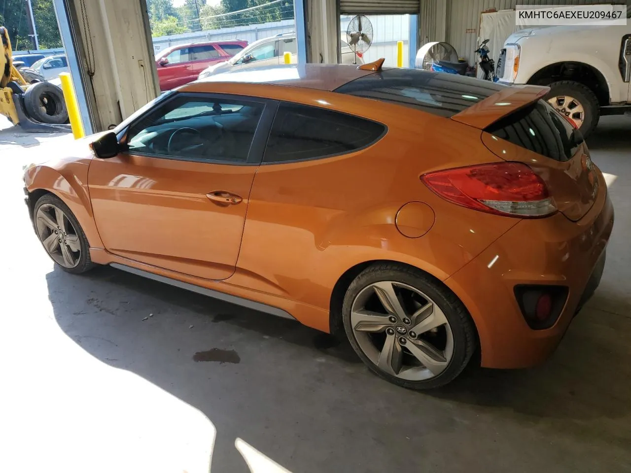 KMHTC6AEXEU209467 2014 Hyundai Veloster Turbo