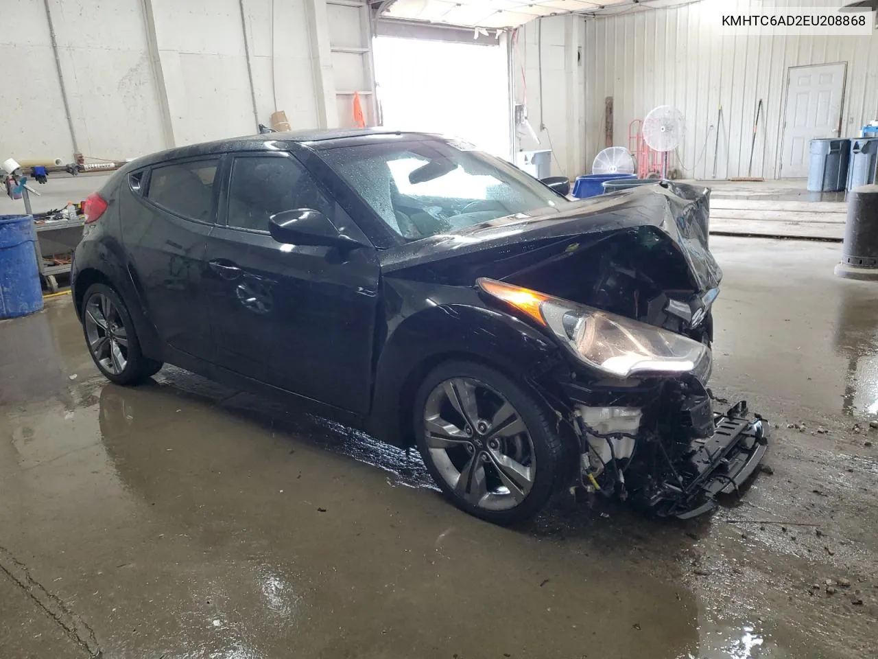 2014 Hyundai Veloster VIN: KMHTC6AD2EU208868 Lot: 65717864