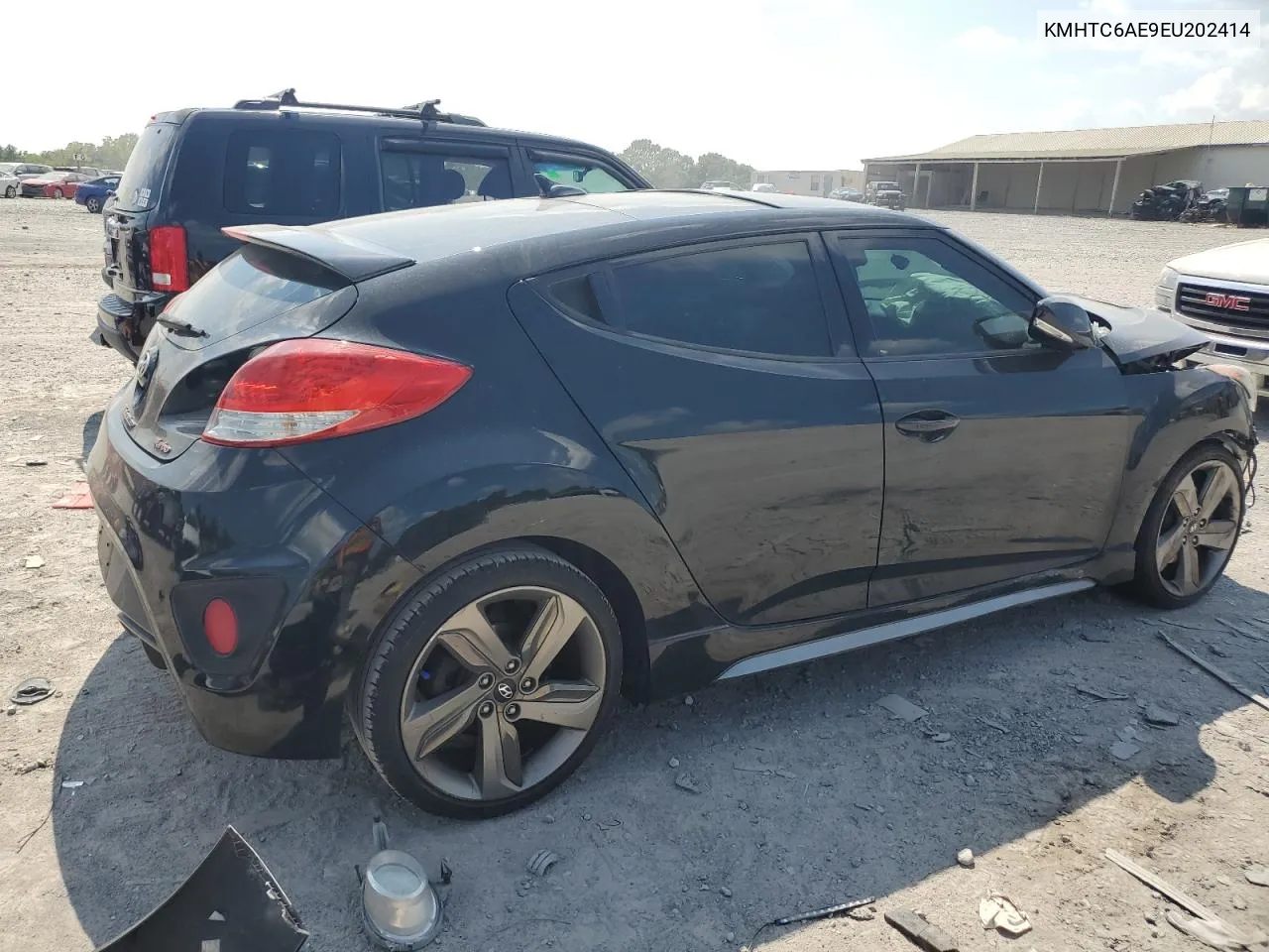 2014 Hyundai Veloster Turbo VIN: KMHTC6AE9EU202414 Lot: 66387894