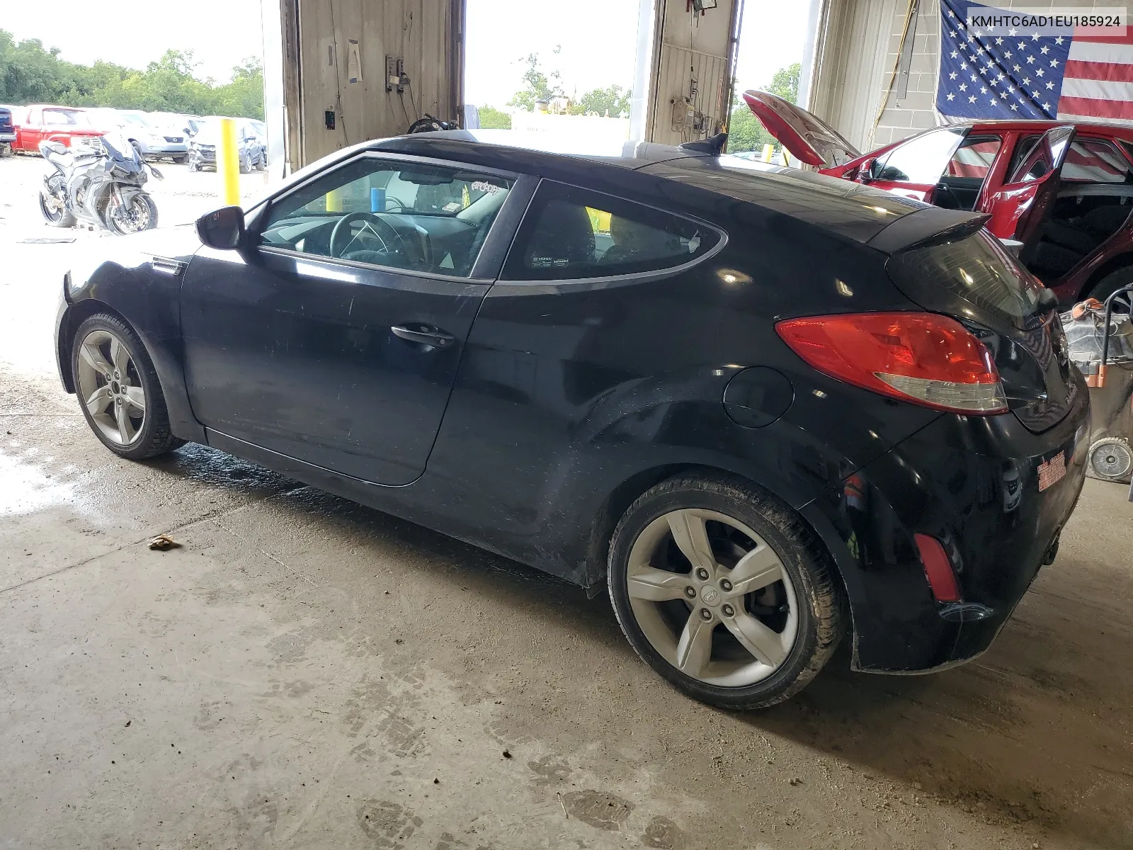 2014 Hyundai Veloster VIN: KMHTC6AD1EU185924 Lot: 67472874