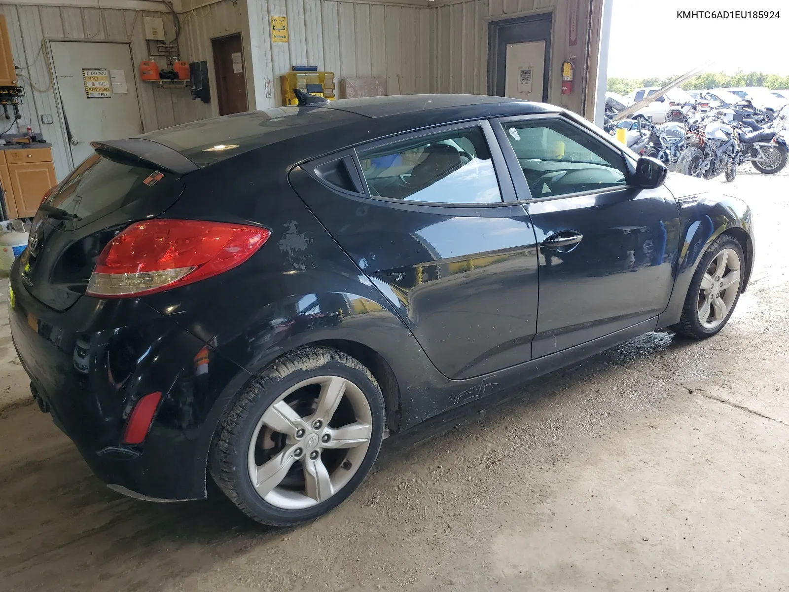 2014 Hyundai Veloster VIN: KMHTC6AD1EU185924 Lot: 67472874