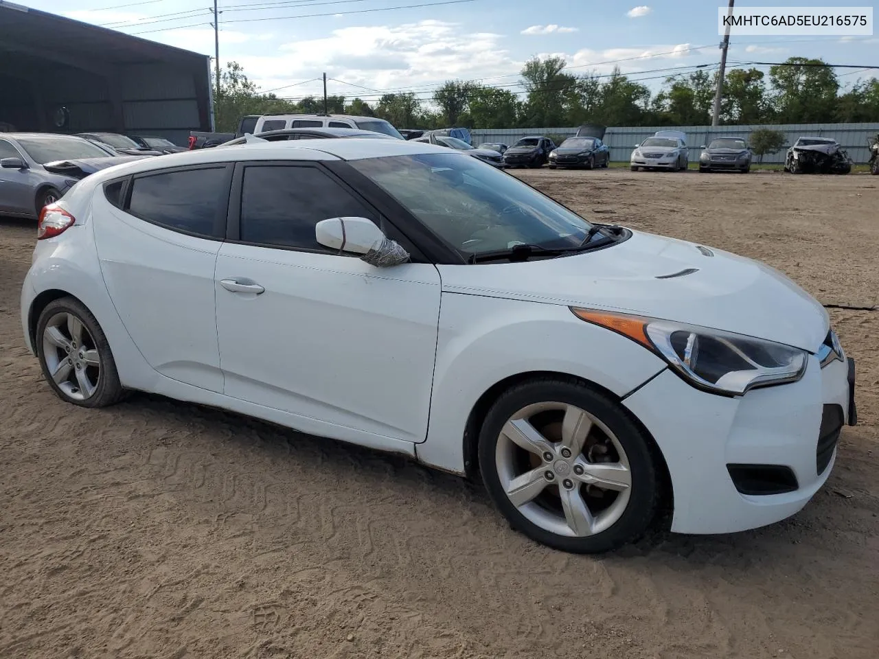 KMHTC6AD5EU216575 2014 Hyundai Veloster