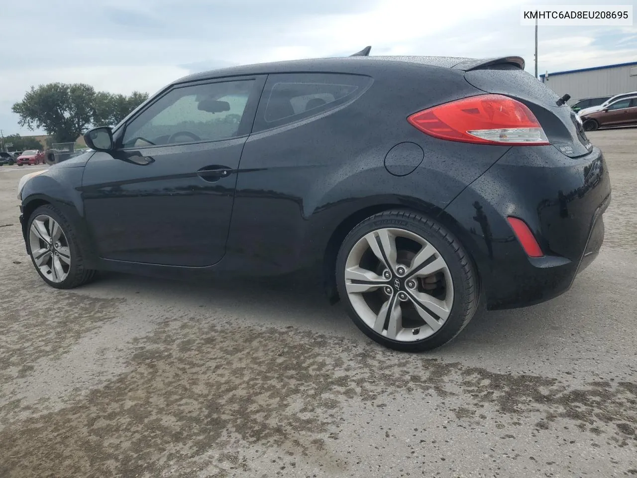 2014 Hyundai Veloster VIN: KMHTC6AD8EU208695 Lot: 71540244