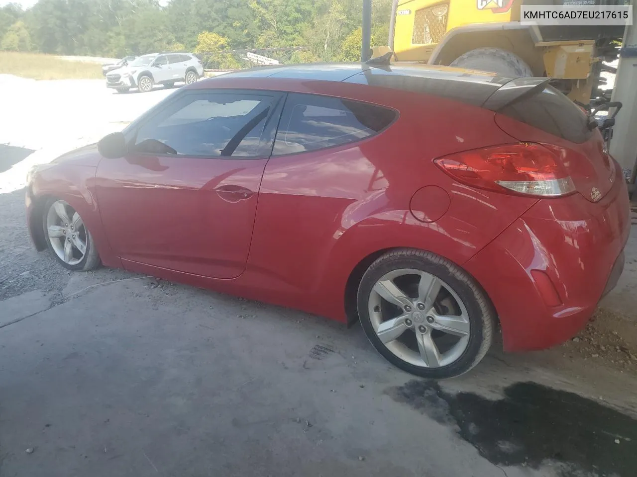 KMHTC6AD7EU217615 2014 Hyundai Veloster