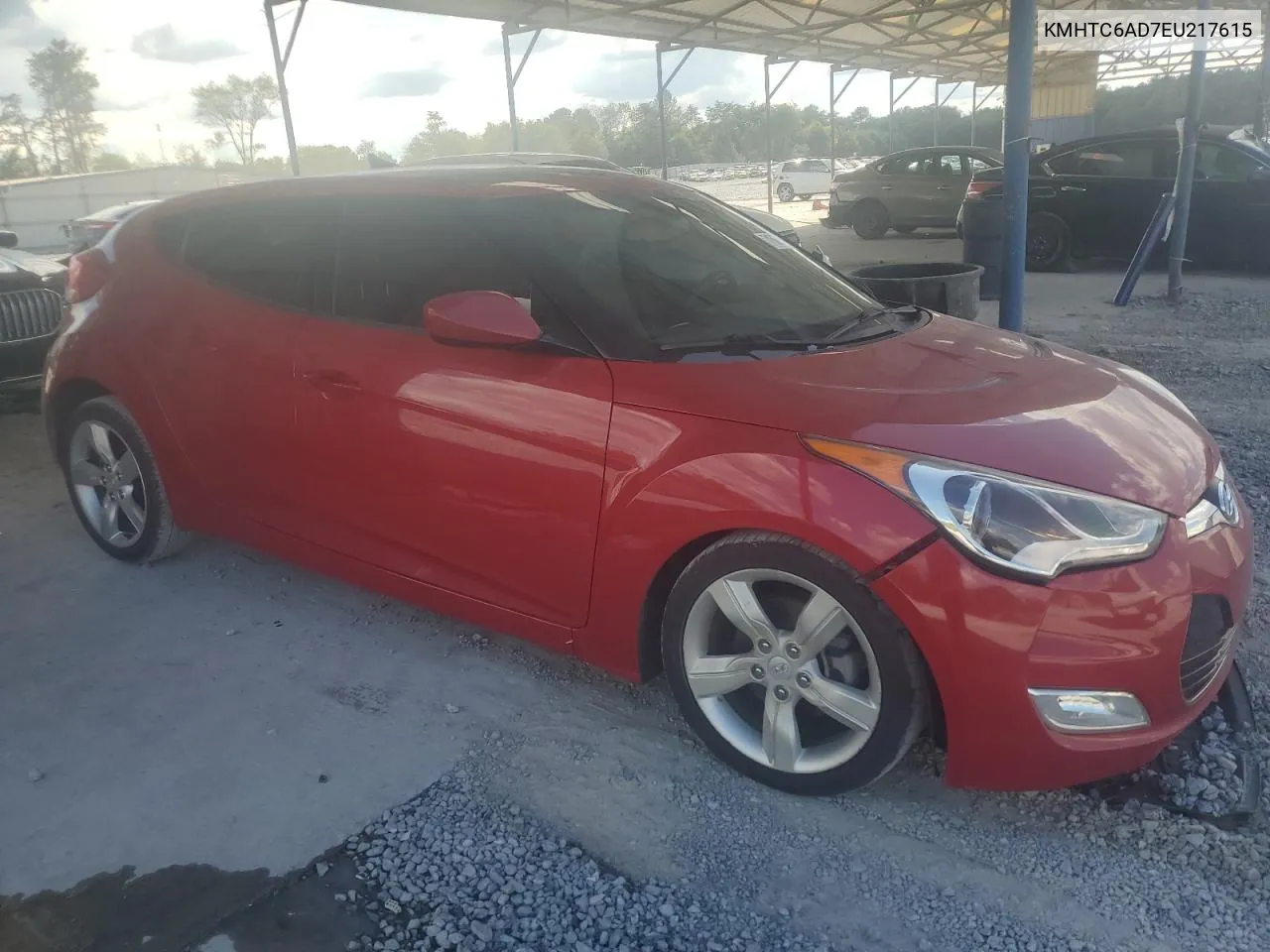 KMHTC6AD7EU217615 2014 Hyundai Veloster