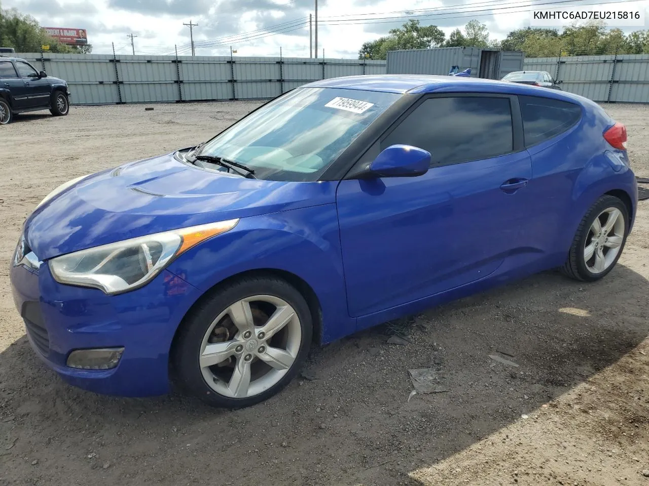 KMHTC6AD7EU215816 2014 Hyundai Veloster