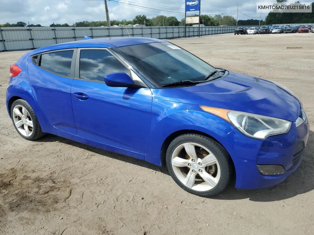 KMHTC6AD7EU215816 2014 Hyundai Veloster