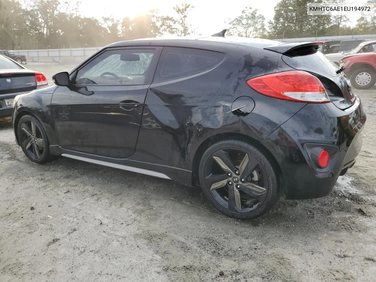 KMHTC6AE1EU194972 2014 Hyundai Veloster Turbo