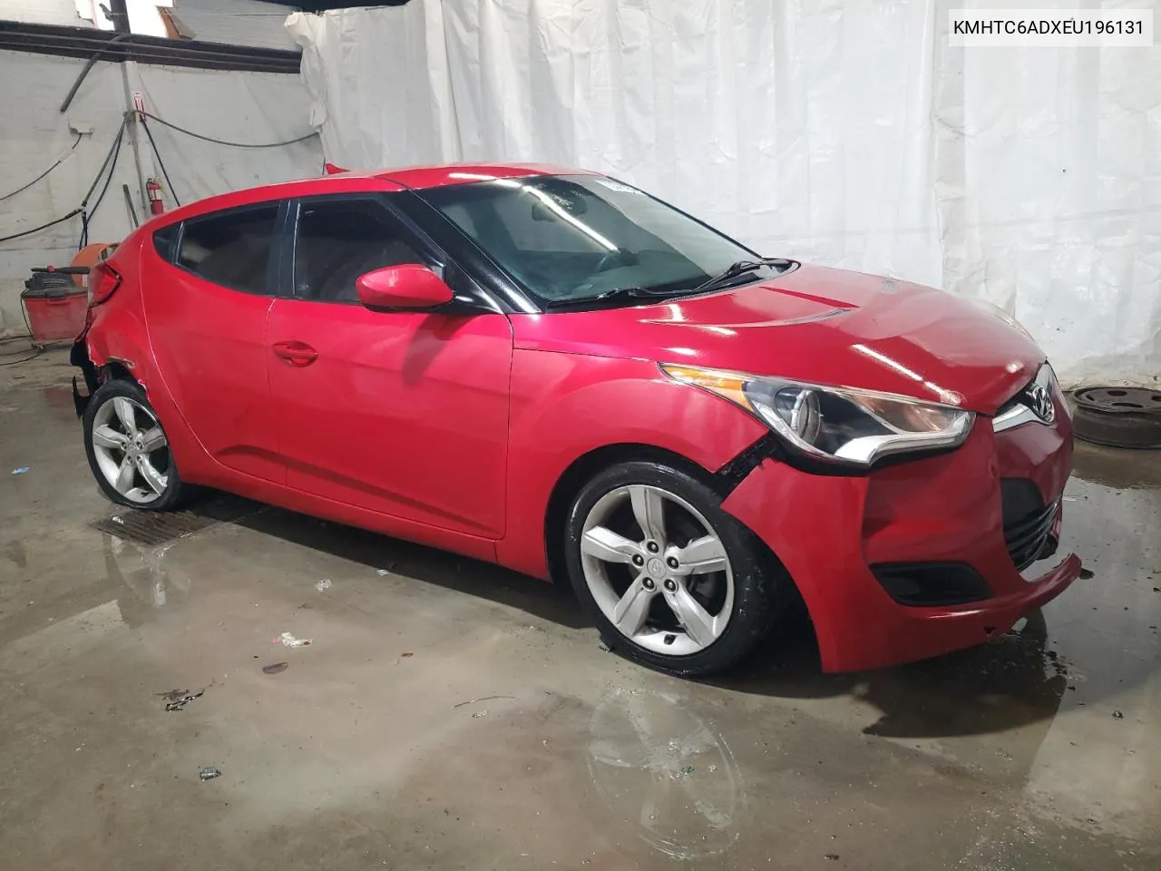 2014 Hyundai Veloster VIN: KMHTC6ADXEU196131 Lot: 73373624