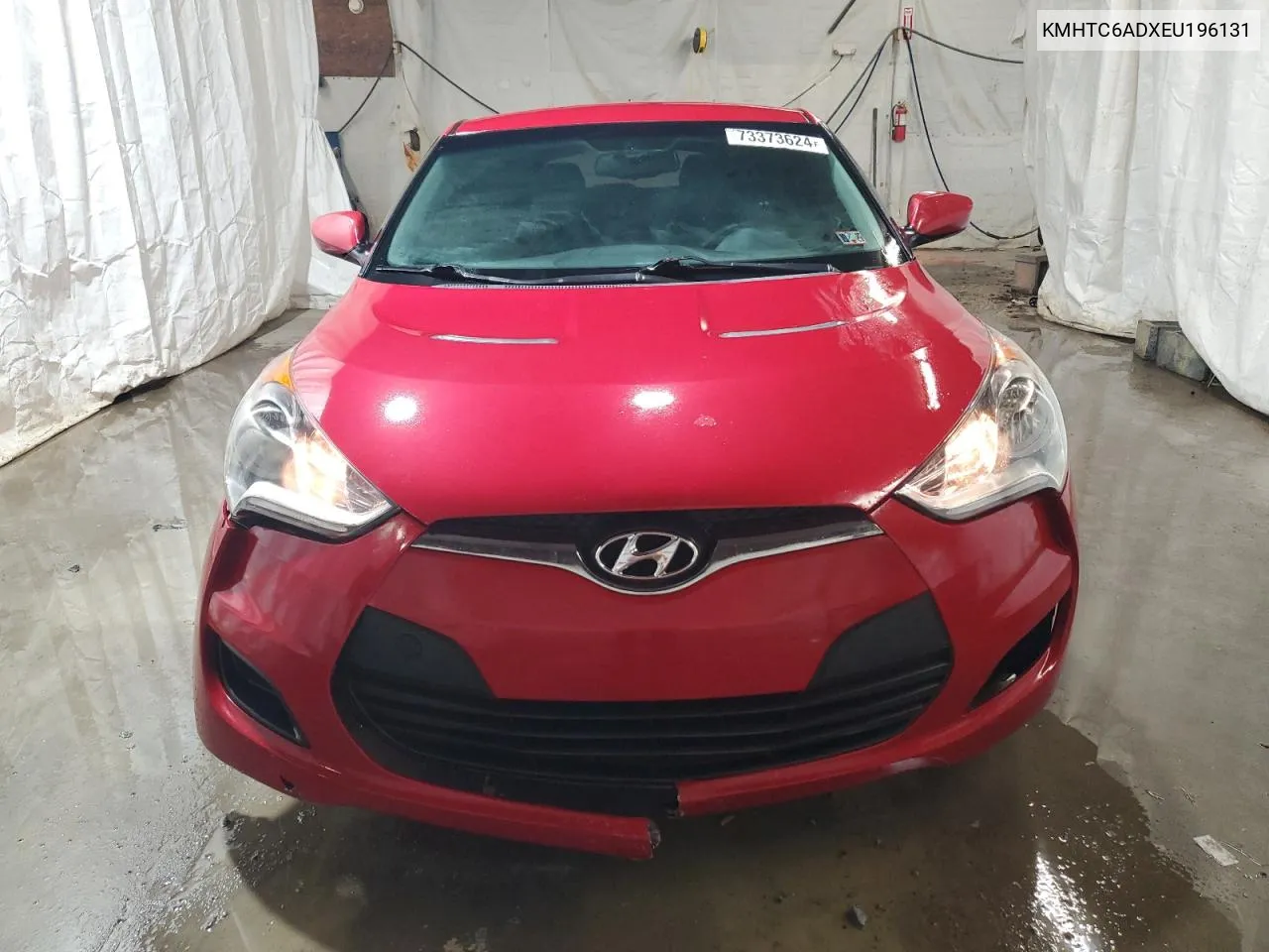 2014 Hyundai Veloster VIN: KMHTC6ADXEU196131 Lot: 73373624