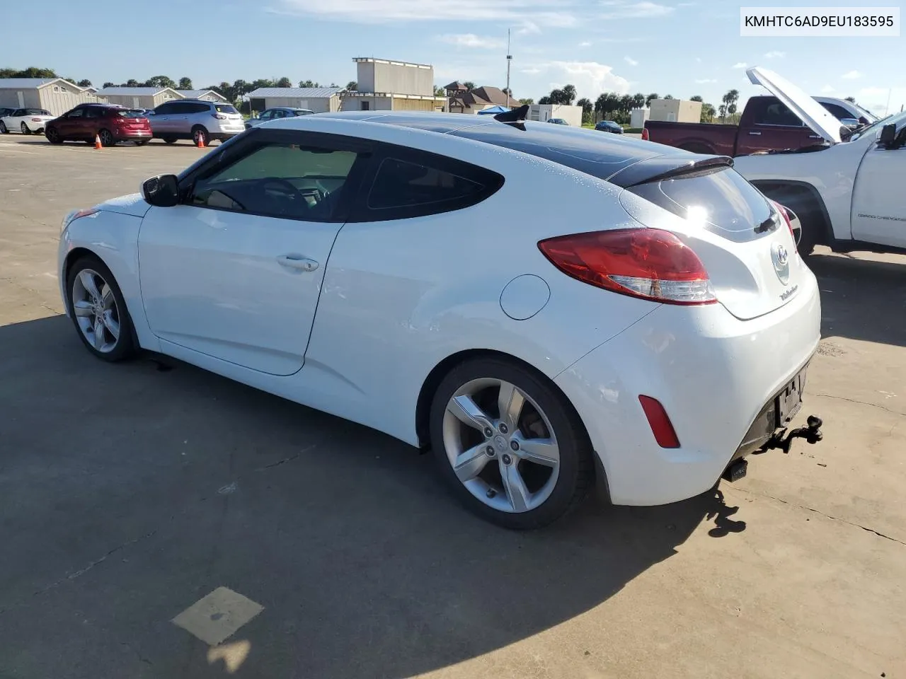 2014 Hyundai Veloster VIN: KMHTC6AD9EU183595 Lot: 73932394