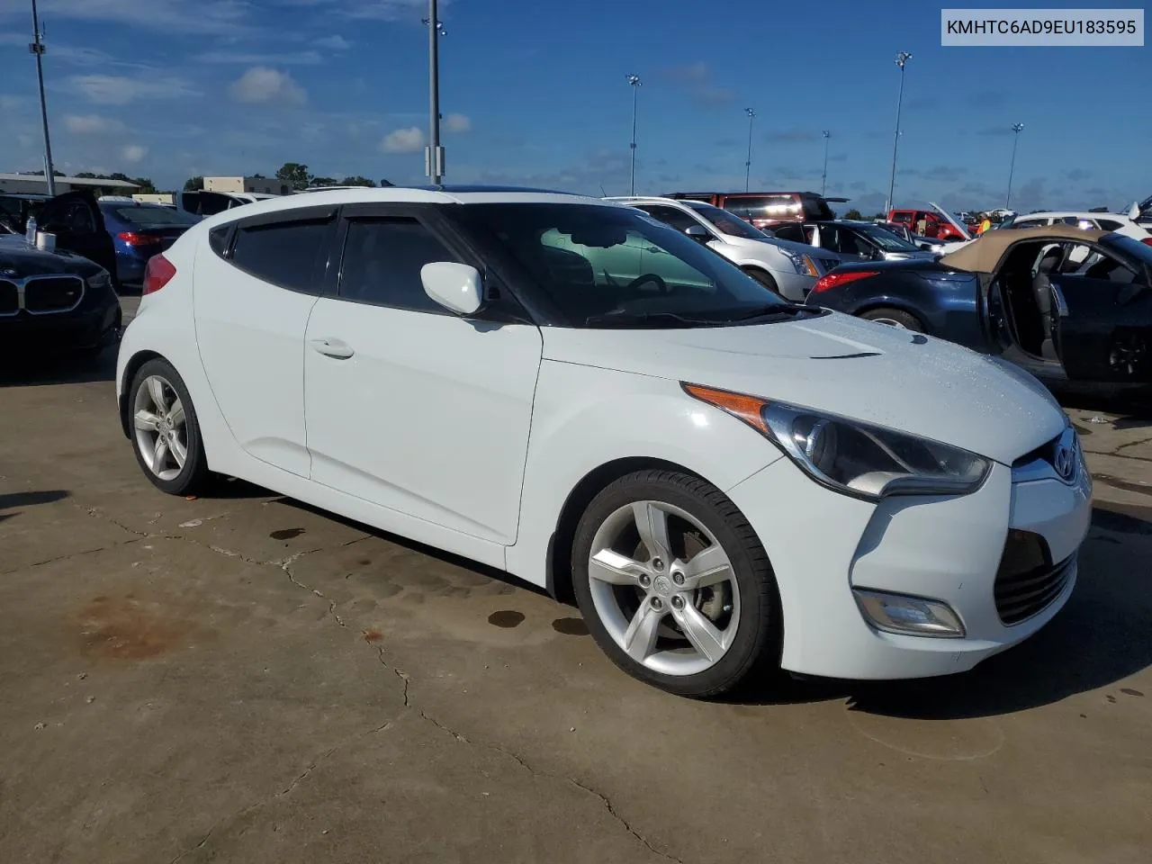 2014 Hyundai Veloster VIN: KMHTC6AD9EU183595 Lot: 73932394