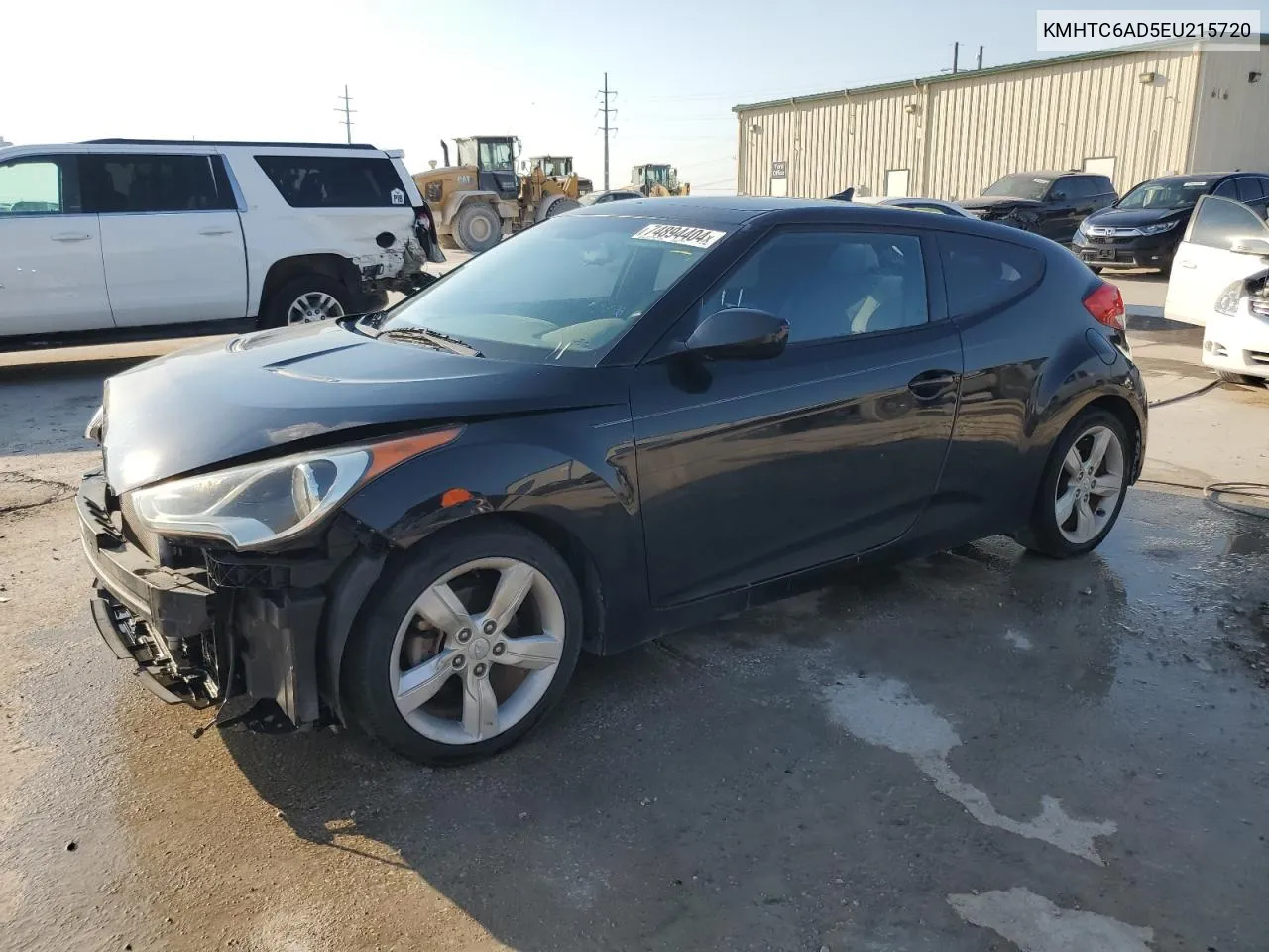 2014 Hyundai Veloster VIN: KMHTC6AD5EU215720 Lot: 74894404