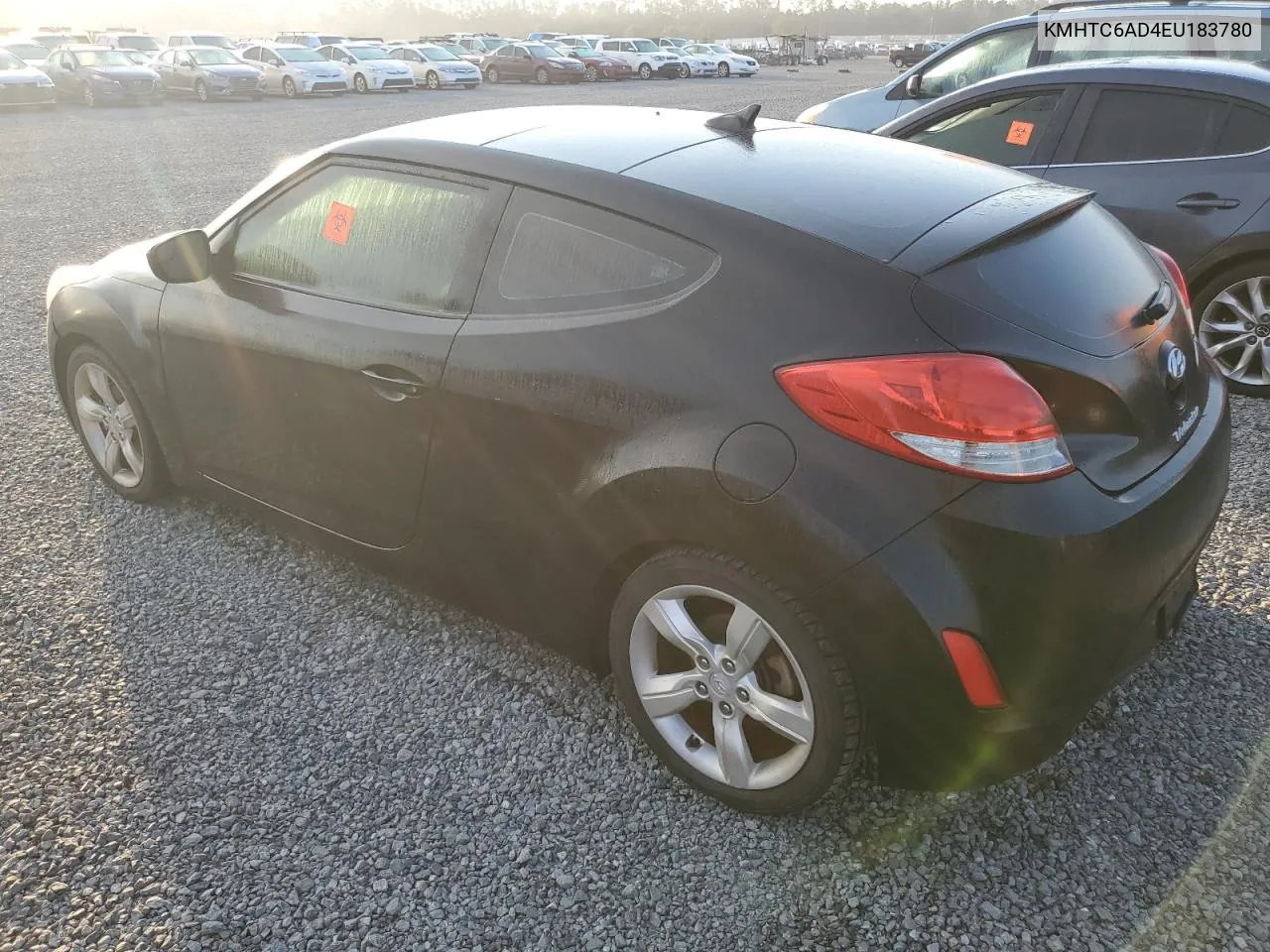 2014 Hyundai Veloster VIN: KMHTC6AD4EU183780 Lot: 75121974