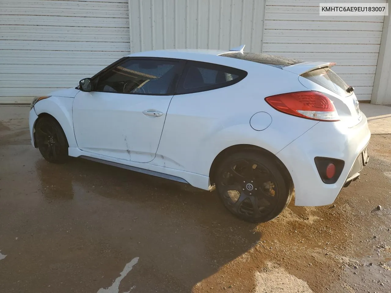 2014 Hyundai Veloster Turbo VIN: KMHTC6AE9EU183007 Lot: 77971954