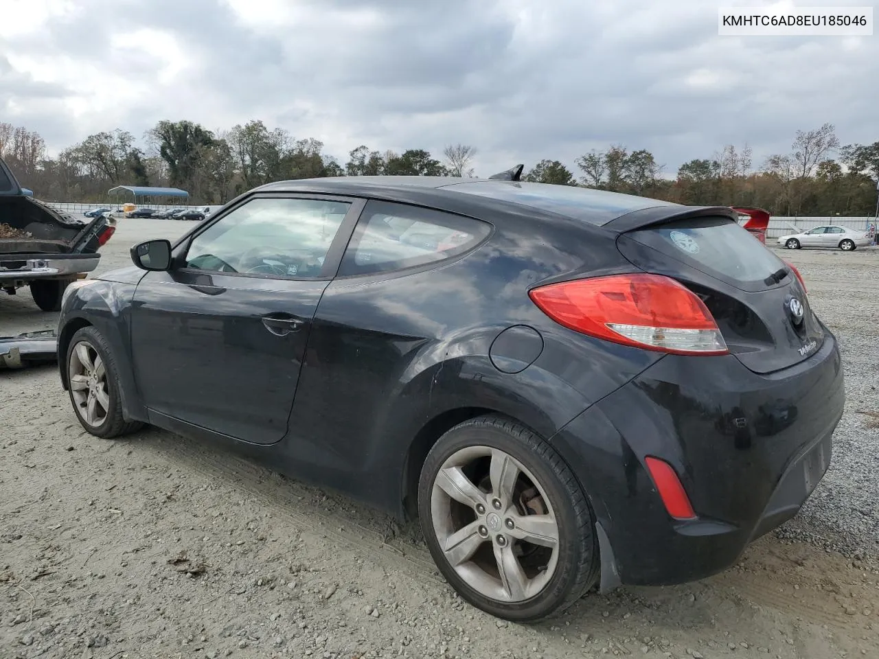 2014 Hyundai Veloster VIN: KMHTC6AD8EU185046 Lot: 78541194