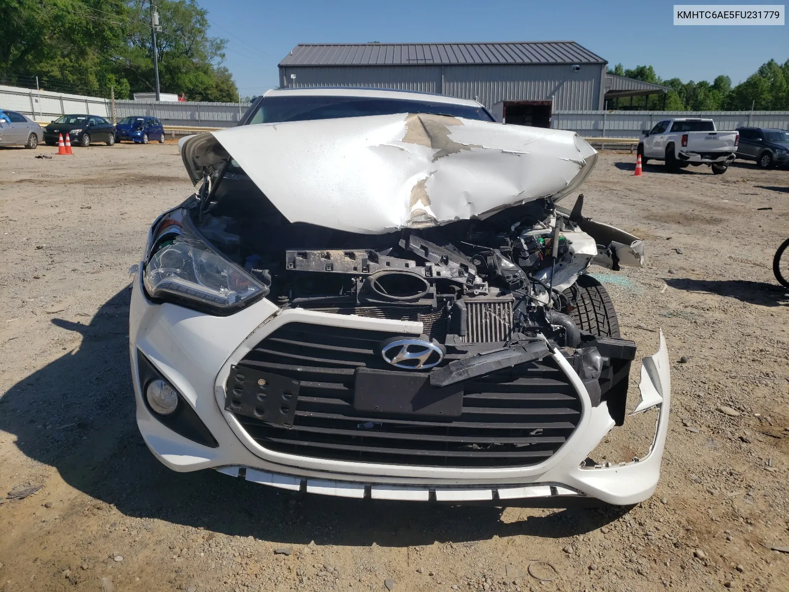 KMHTC6AE5FU231779 2015 Hyundai Veloster Turbo